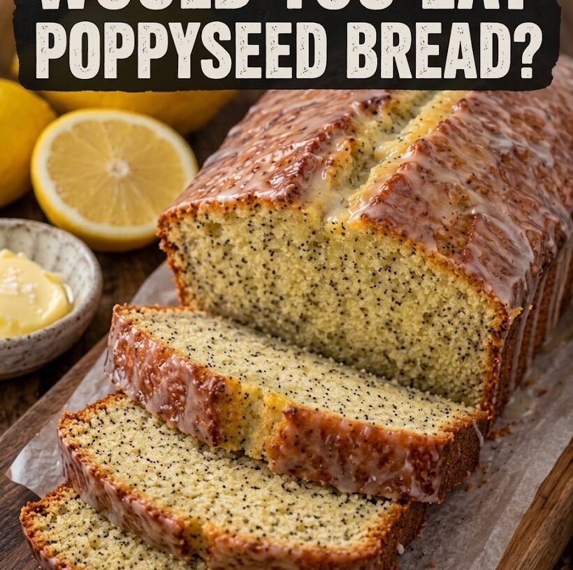 Lemon Poppy Seed Bread Recipe 🍋