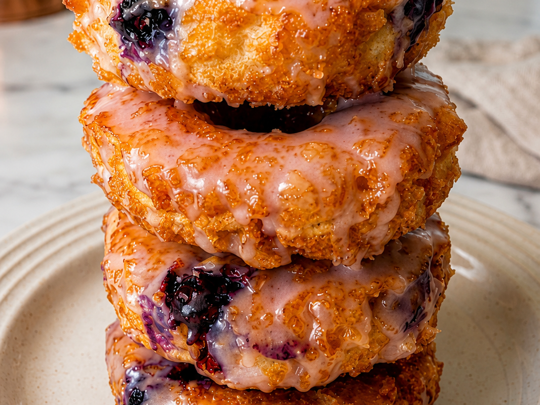 Blueberry Donuts