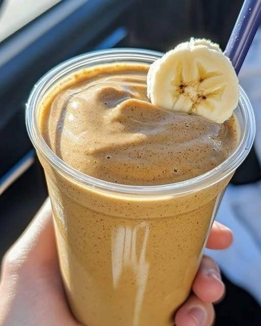 🥜🍌 Peanut Butter Banana Smoothie