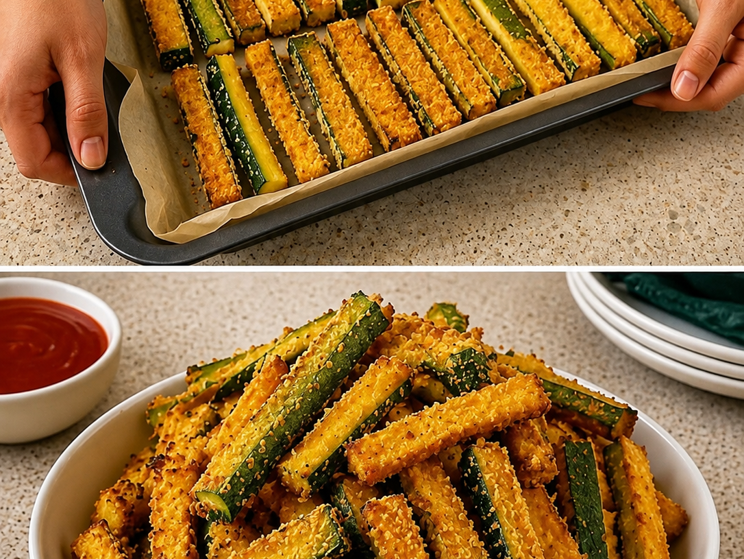 zucchini air fryer fries