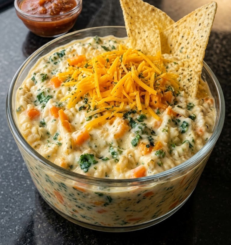 High-Protein Crack Dip