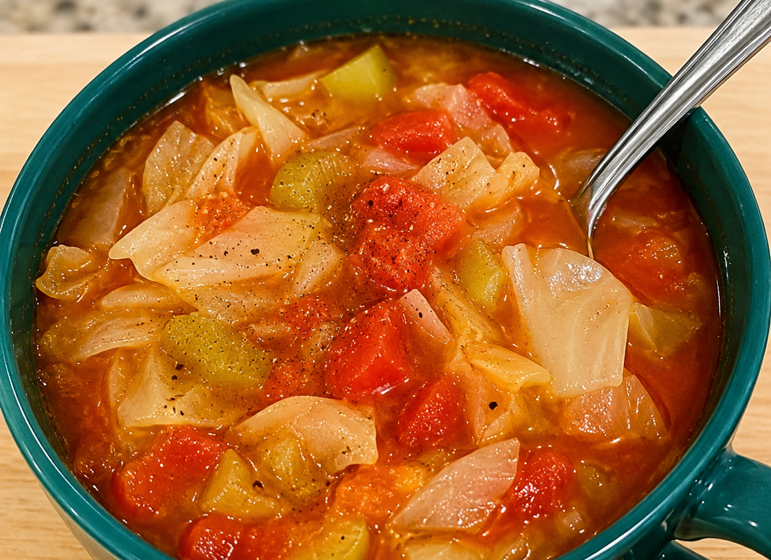 🥬 Cabbage “Fat-Burning” Soup