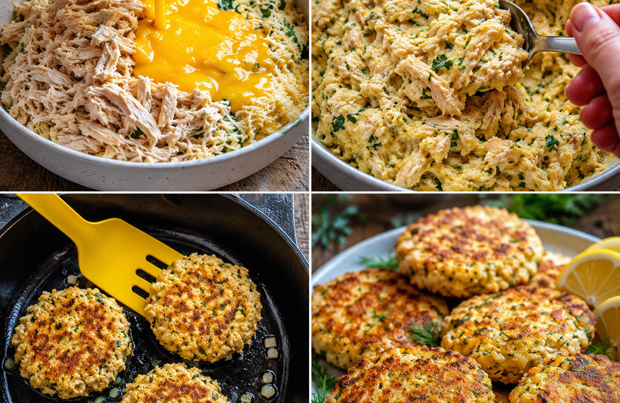 🐟🌽 Keto Tuna & Corn Fritters