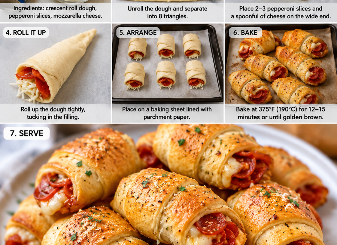 🧀🌶️ Cheesy Pepperoni Twists