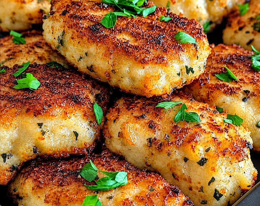 Crispy Golden Potato Cakes
