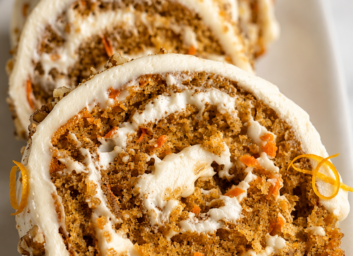 Carrot Cake Roll
