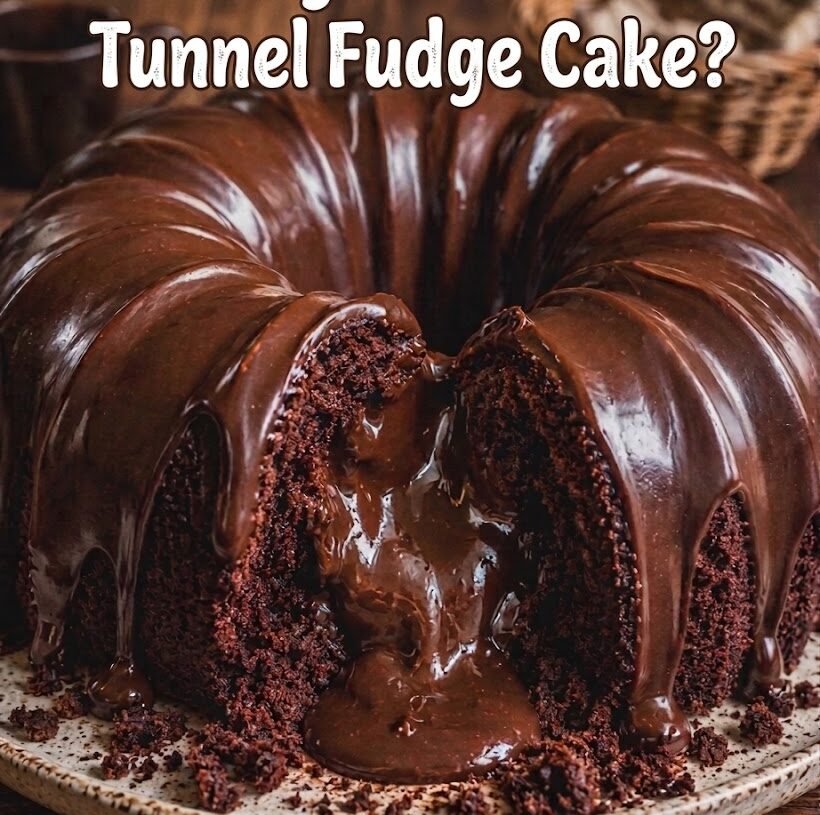 🍫 Decadent Tunnel of Fudge Cake