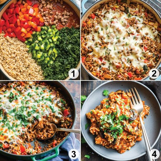 🫑🧀 Keto Stuffed Pepper Skillet