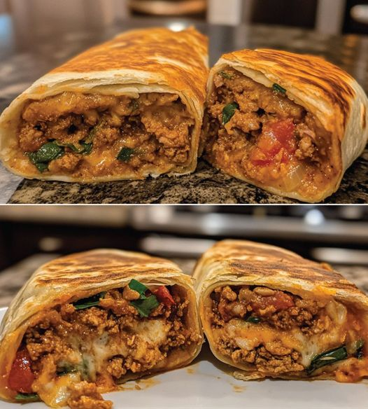 🌯🔥 Keto Air Fryer Burritos