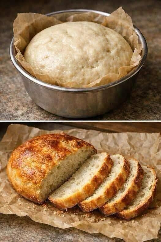 Easy Homemade No-Knead Bread Recipe