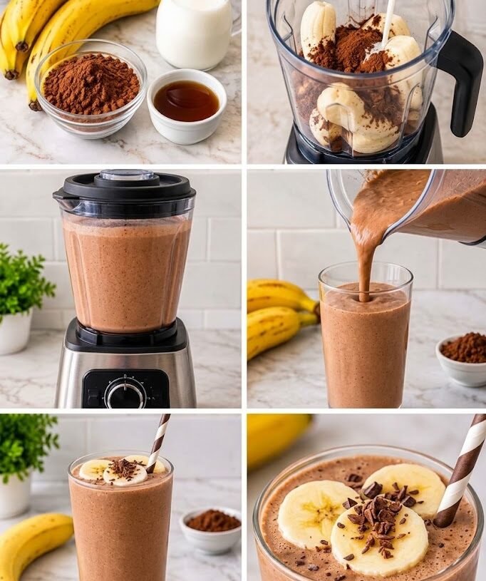 Chocolate Banana Smoothie